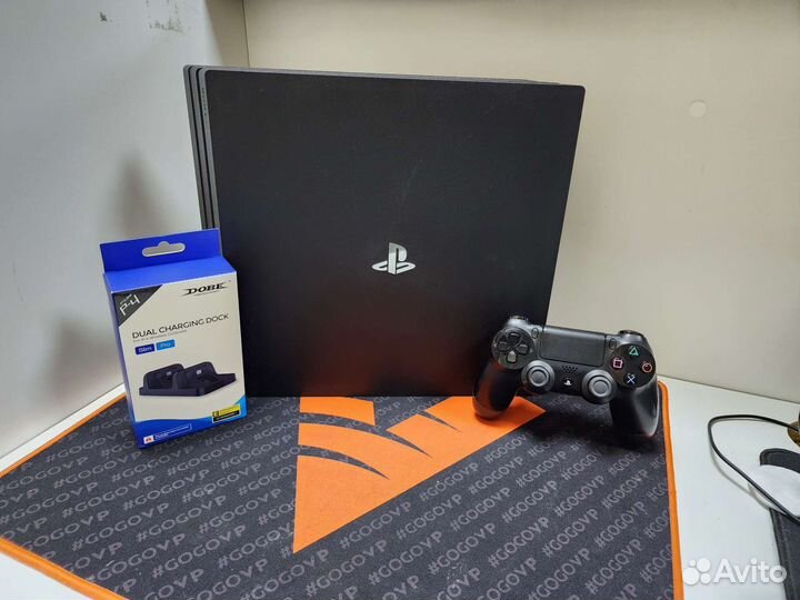 Sony playstation 4 pro 1tb + 500 Игр + 3м Deluxe
