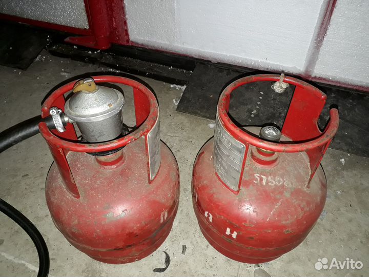 Баллоны газовые 2шт