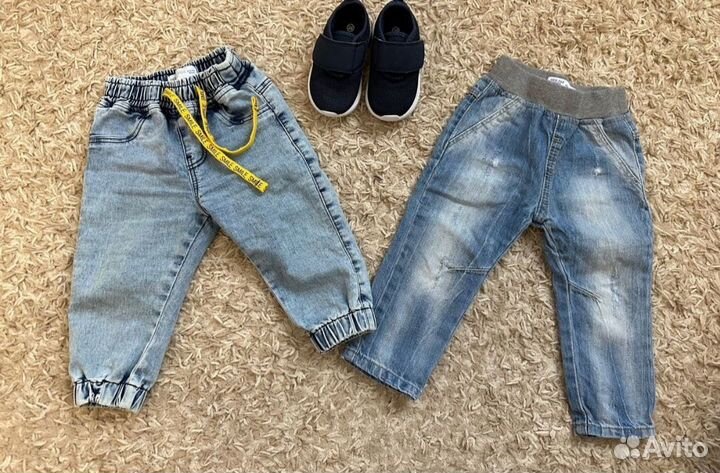 Джинсы для мальчика 86