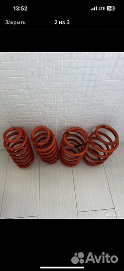 Пружины -30 шкода октавия а5 рейстайлинг