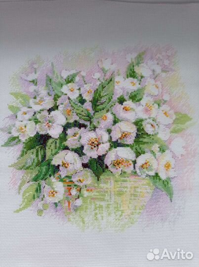 Картина вышитая крестом Риолис