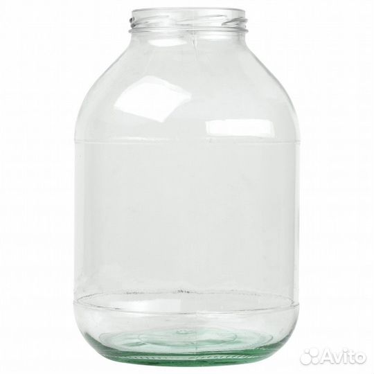 Стеклянная банка 3л винтовая