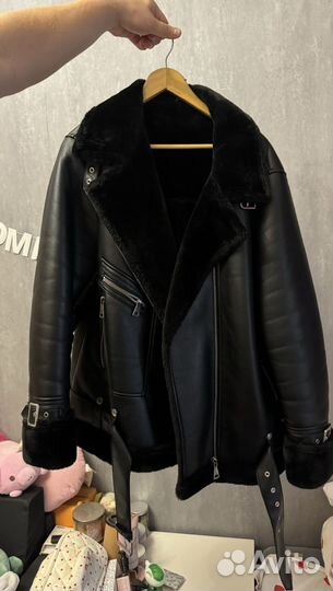 Дубленка женская авитор большого размера
