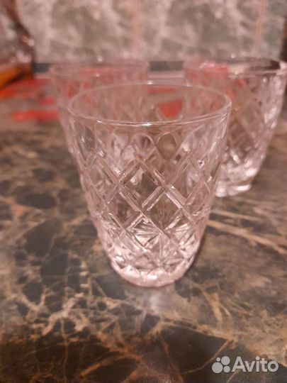 Рюмки,кружки хрустальные
