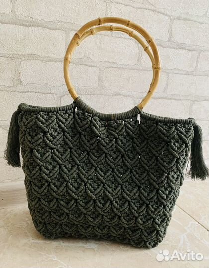 Сумка макраме