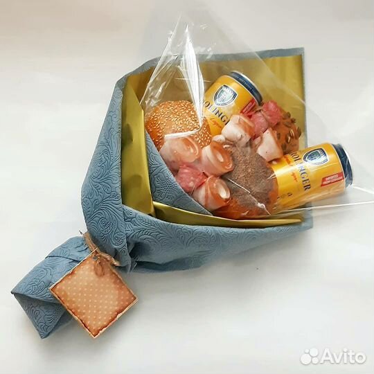 Мужские букеты съедобные