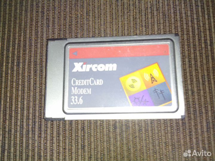 Pcmcia Модем для ноутбука Xircom
