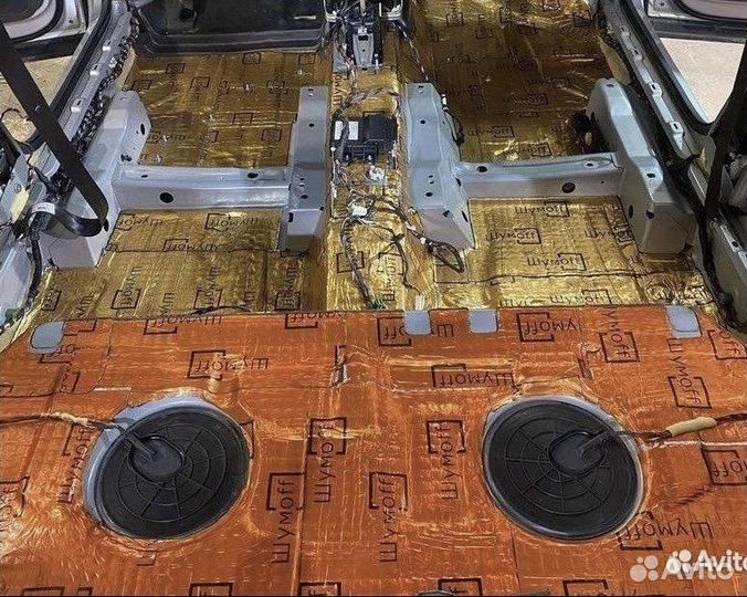 Шумоизоляция автомобиля