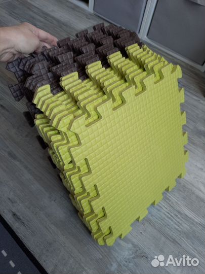 Коврик пазл 18шт