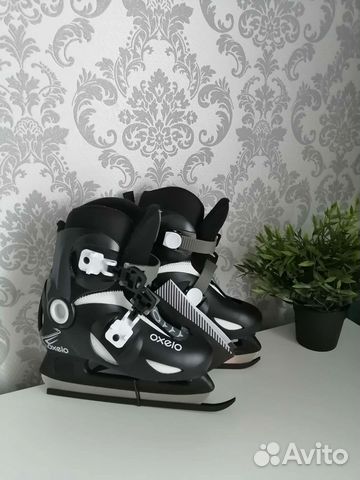 Коньки раздвижные ледовые decathlon