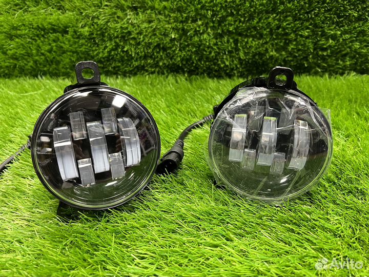 Туманки LED Priora (70W) 7 линз (белые)