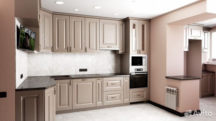 Кухни на заказ, корпусная мебель