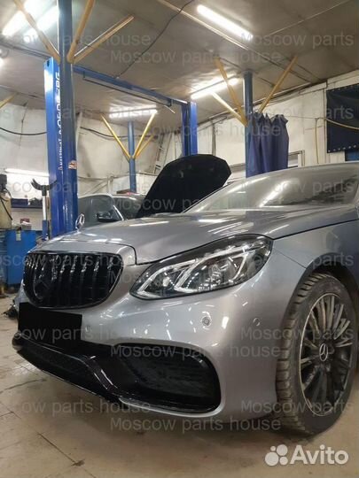 Mercedes W212 рест передний бампер AMG 6.3