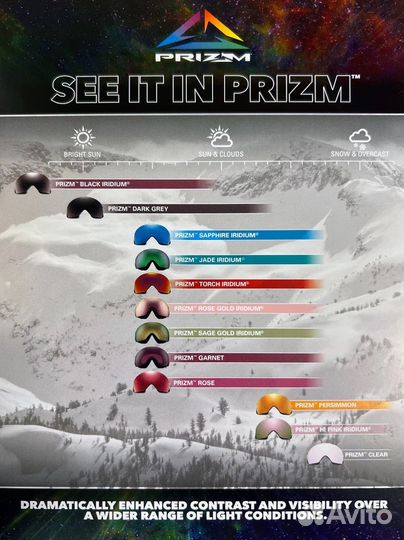 Горнолыжные очки Oakley Line Miner M