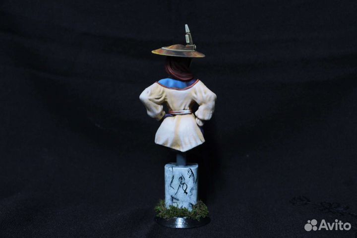 Бюст девушки-тау (warhammer 40000, tau)