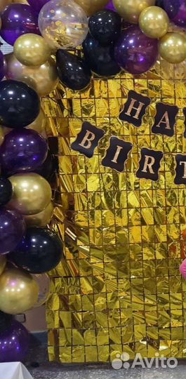 Дождик для фотозоны 1*2 метра новый