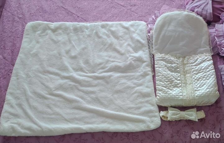 Конверт зимний на выписку