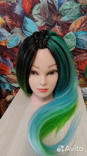 Плетение кос с канекалоном