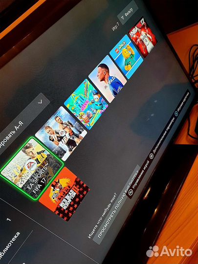 Xbox One 500Gb + 6 игр на дисках