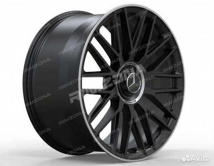 Кованый диск в стиле mercedes AMG 762 R21 5X112 ET