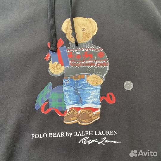 Оригинал Худи Polo Ralph Lauren Bear кофта новая