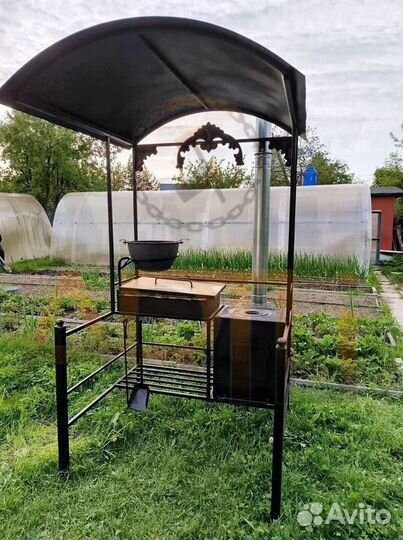 Кованые мангалы с крышей Изготовление и в Наличии