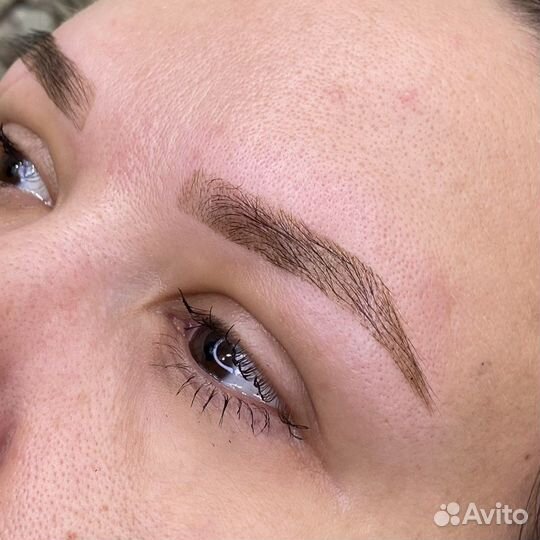 Оформление бровей