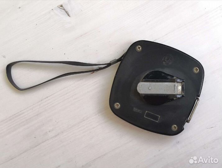 Рулетка стальная измерительная СССР 20 м зпк3