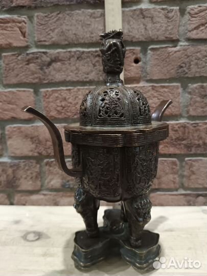 Ёмкость для благовония,бронза