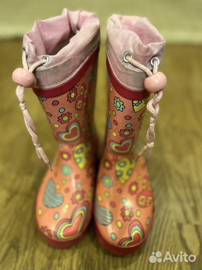 Резиновые сапоги для девочки Antilopa р.28