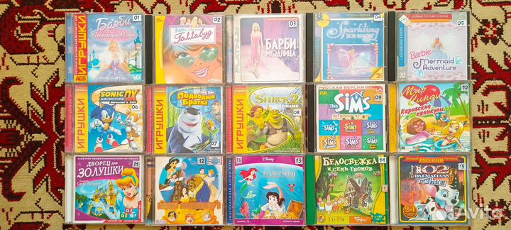 Компьютерные игры диски cd