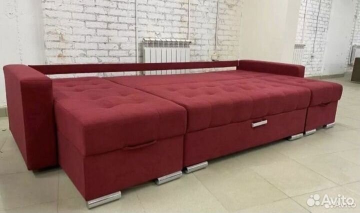 Диван Угловой П- образный #0234