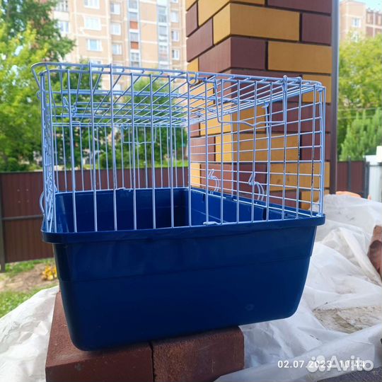 Большая клетка для декоративного кролика