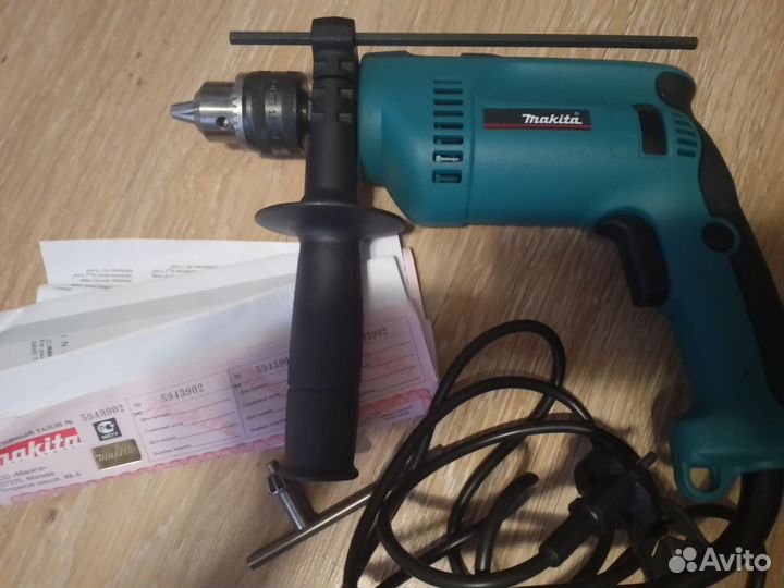 Дрель ударная makita HP1620