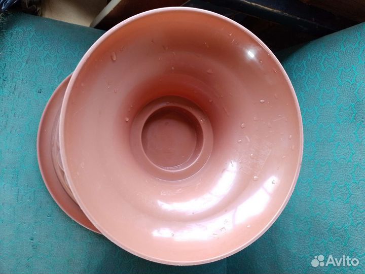 Большой горшок для цветов пластик