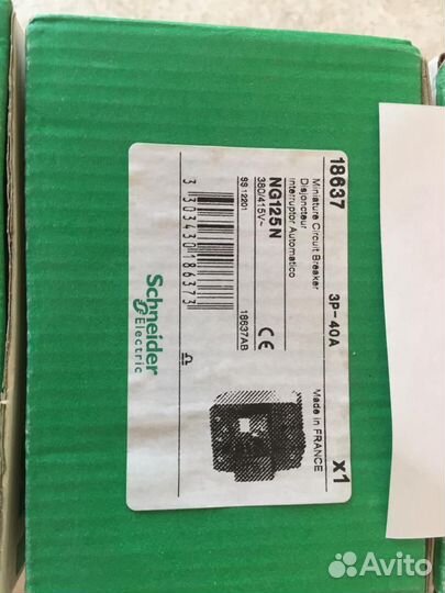 Силовая электрика Schneider Франция