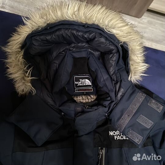 The north face пуховик