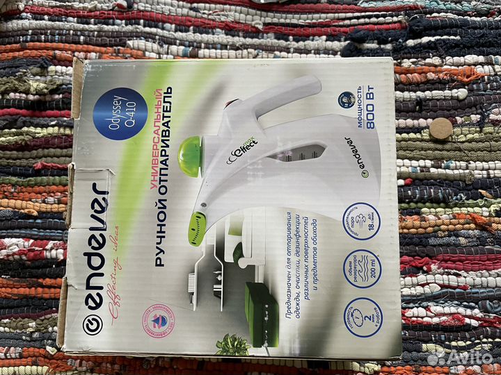 Новый ручной отпариватель Endever odyssey q410