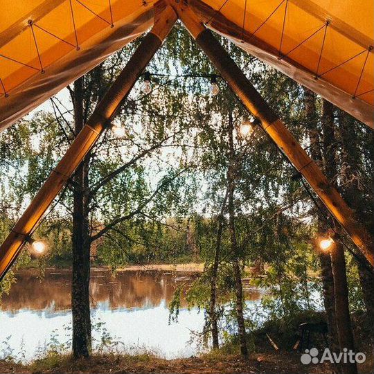 Сафари-тент для глэмпинга, экодом, палатка