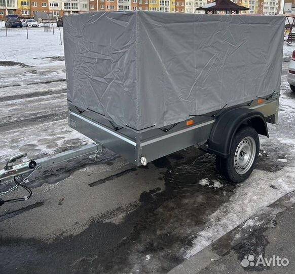 Аренда, прокат легкового прицепа с тентом