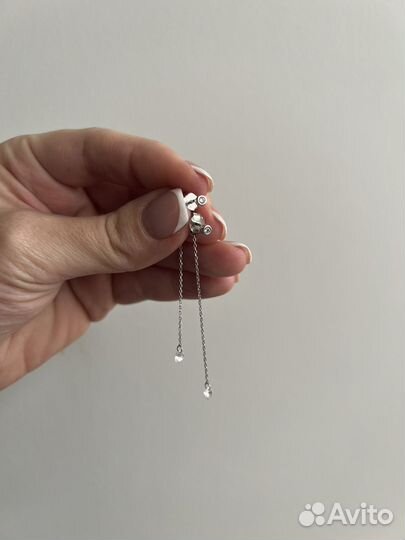 Серьги серебро 925