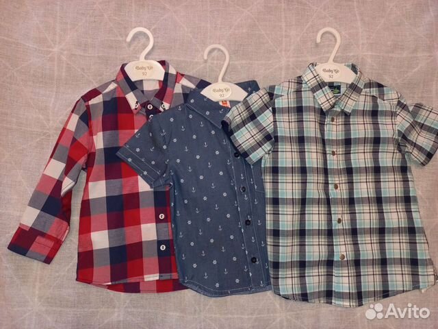 Рубашки на мальчика 92