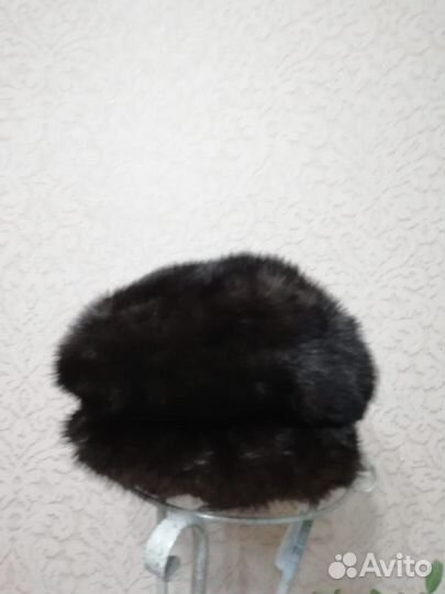 Шапка норковая женская