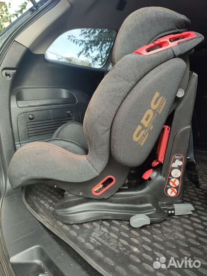 Детское автокресло 9 до 36 кг capella isofix