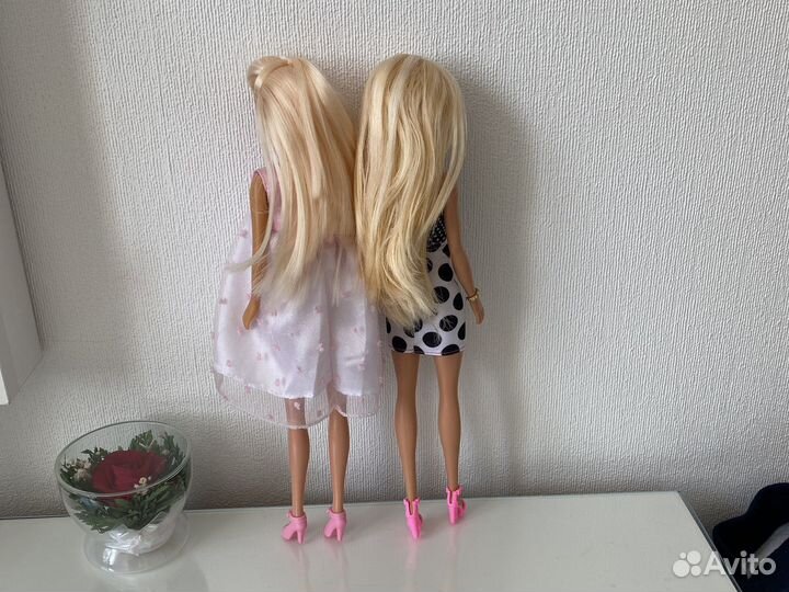 Кукла Barbie +беременная кукла с малышом как новая