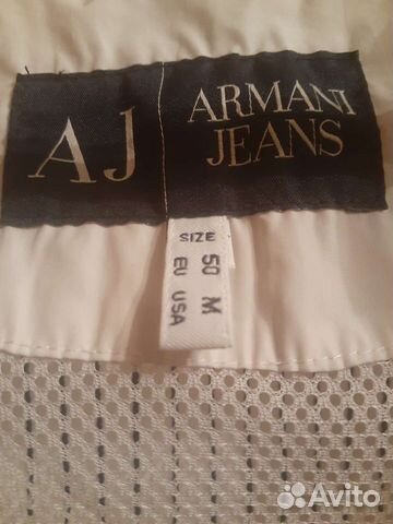 Джинсовая куртка мужская, Armani Jeans
