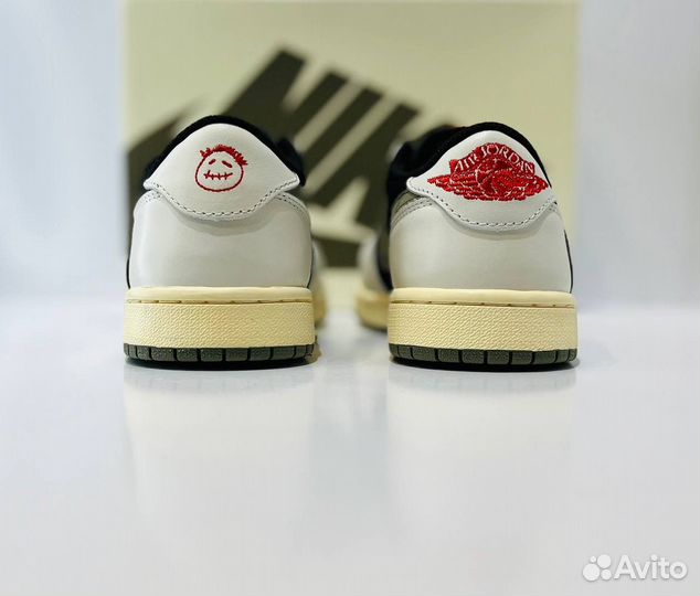 Кроссовки Nike Jordan 1 Low “Travis Scott Olive”