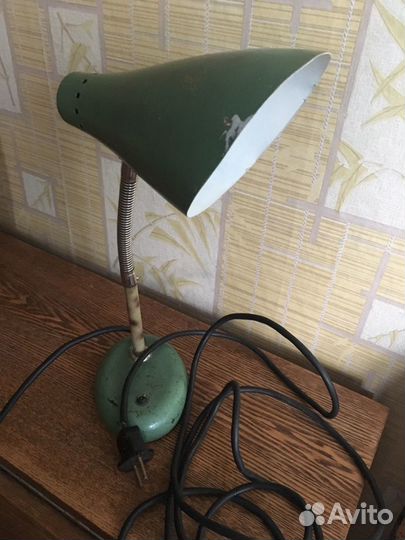 Настольная лампа СССР ретро