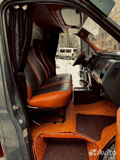 3D коврики из экокожи ГАЗель next