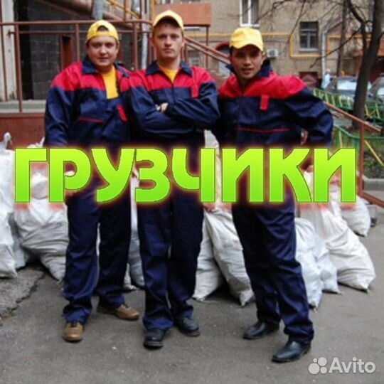 Грузчики разнорабочие